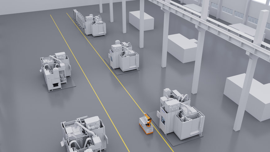 Nächstes Level Werkzeugautomation: dank mobiler Ro-botik